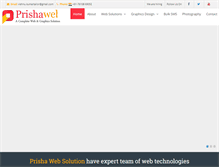 Tablet Screenshot of prishaweb.com